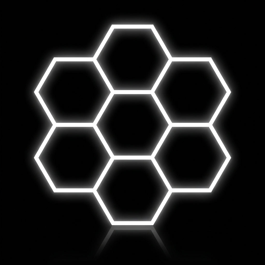 Hexagon LED 240W 7 honeycomb lumina rece produs